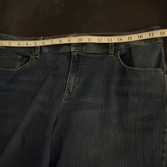 Chico's Faded Jeans, size 2 Regular. Gently worn - Picture 8 of 8